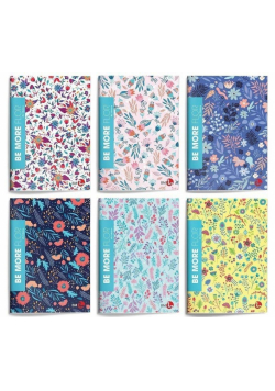 Zeszyt A4/48K linia Be More Flor 1szt