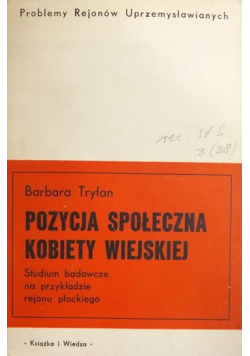 Pozycja społeczna kobiety wiejskiej