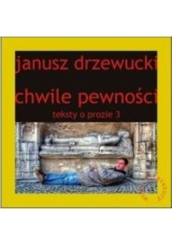 Chwile pewności. Teksty o prozie. Tom 3