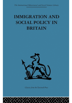Immigration and Social Policy in Britain