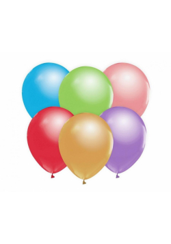 Balony Beauty&Charm metaliki mix 10szt