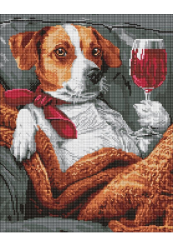 Diamentowa mozaika - Puszysty degustator 40x50cm