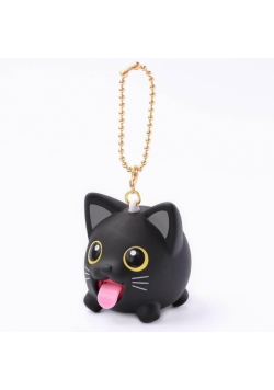 Brelok Jibber Pet Charms, czarny kotek / Wiek