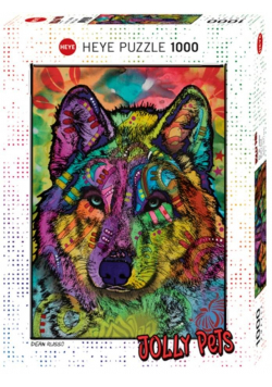 Puzzle 1000 Wilk, Jolly Pets