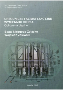 Chłodnicze i klimatyzacyjne wymienniki ciepła. Obliczenia cieplne.