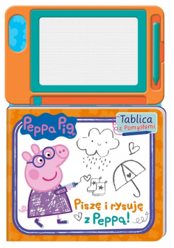 Peppa Pig Tablica z pomysłami Piszę i rysuję z Peppą!