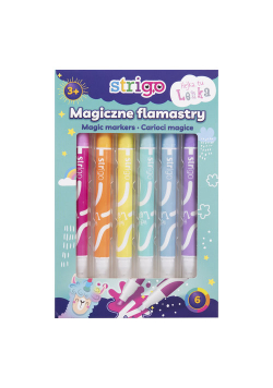 Magiczne flamastry Strigo z kolekcji Hejka tu Lenka