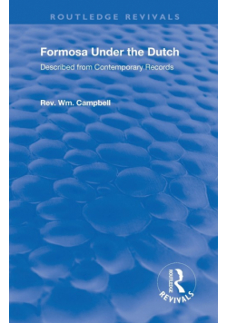 Formosa Under the Dutch