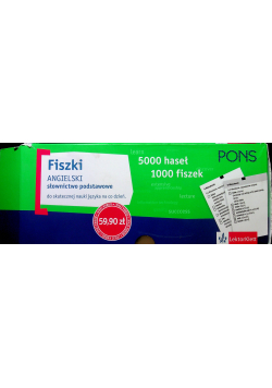 Fiszki Angielski słownictwo podstawowe