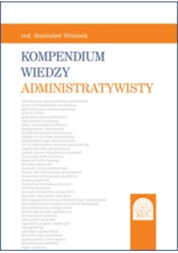 Kompendium wiedzy administratywisty