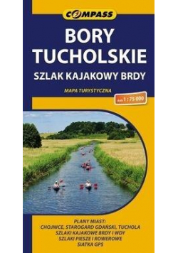 Mapa turystyczna - Bory Tucholskie 1:75 000