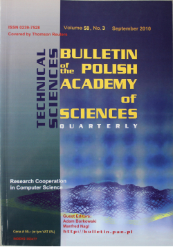Bulletin of the polish academy of sciences volume 57 no 3