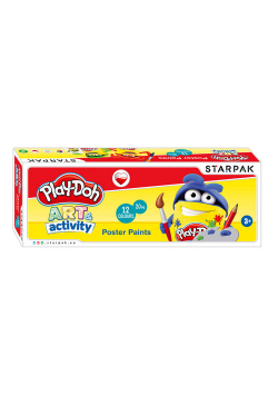 Play-Doh Farby plakatowe 12 kolorów 20 ml