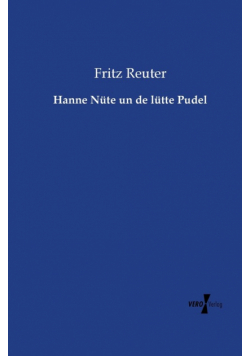 Hanne Nüte un de lütte Pudel