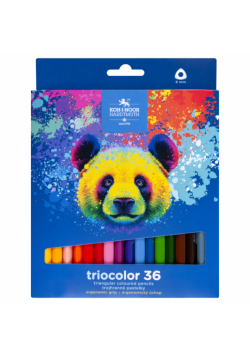 Kredki Triocolor Niedźwiedź  36 kolorów