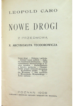 Nowe drogi 1908 r.