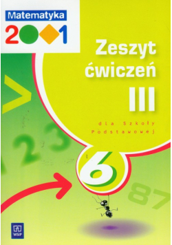 Matematyka 2001 6 Zeszyt ćwiczeń część 3