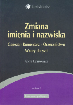 Zmiana imienia i nazwiska