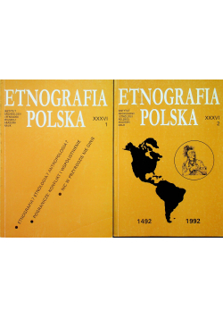 Etnografia Polska XXXVI 2 tomy