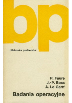 Badania operacyjne