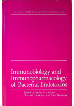 Immunobiology and Immunopharmacology of Bacterial Endotoxins