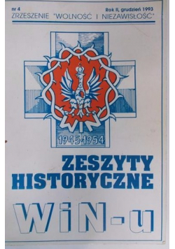 Zeszyty historyczne WIN u nr 4