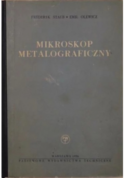 Mikroskop metalograficzny