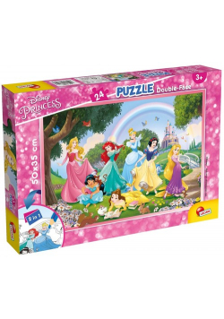 Puzzle dwustronne Plus 24 Disney Princess