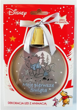 Zawieszka LED Kubuś - Moje pierwsze święta
