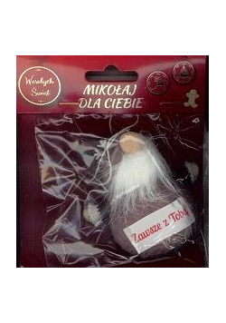 Dekoracja BN - Zawsze z Tobą Mikołaj