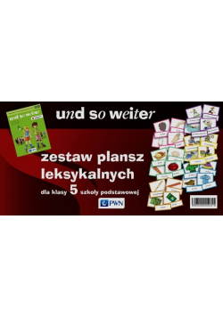 Und so weiter 5 Zestaw plansz leksykalnych