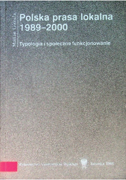 Polska prasa lokalna 1989 - 2000