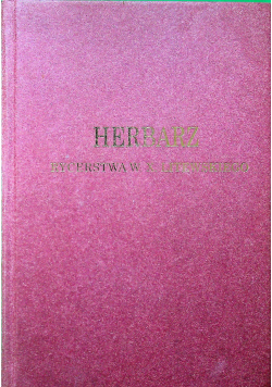 Herbarz rycerstwa w X Litewskiego rerint z 1897 r