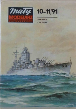 Mały modelarz Nr 10 - 11 / 90 Pancernik brytyjski Rodney