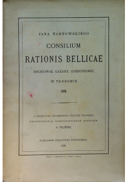 Consilium Rationis Bellicae 1879 r.