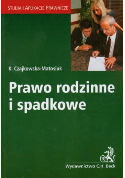 Prawo rodzinne i spadkowe