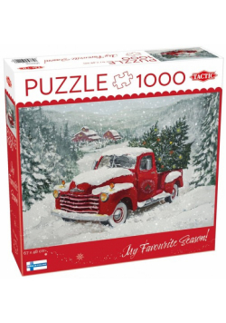 Puzzle 1000 XMAS Christmas Tree Truck