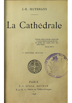 La Cathedrale 1898 r
