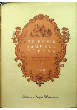 Dziennik Samuela Pepysa tom II