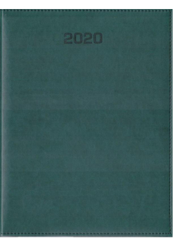 Kalendarz 2020 Tygodniowy A4 Vivella zieleń ANIEW