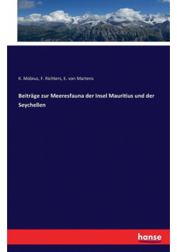 Beiträge zur Meeresfauna der Insel Mauritius und der Seychellen