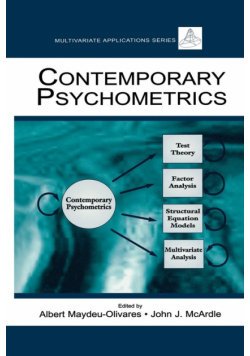 Contemporary Psychometrics