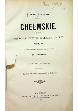Chełmskie 1891 r.
