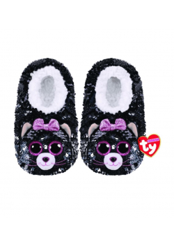 Ty Fashion Kiki - Cekinowe kapcie Kot rozmiar S
