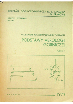 Podstawy aerologii górniczej Część I