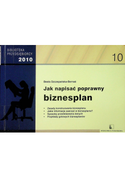 Jak napisać poprawny biznesplan