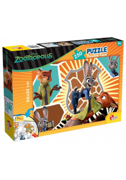 Puzzle dwustronne 250 Zwierzogród