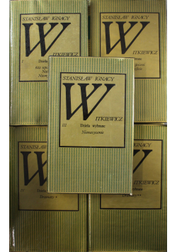Witkiewicz dzieła wybrane V tomów