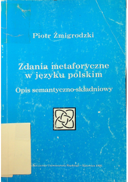 Zdania metaforyczne w języku polskim
