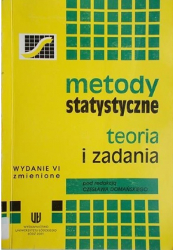 Metody statystyczne teoria i zadania